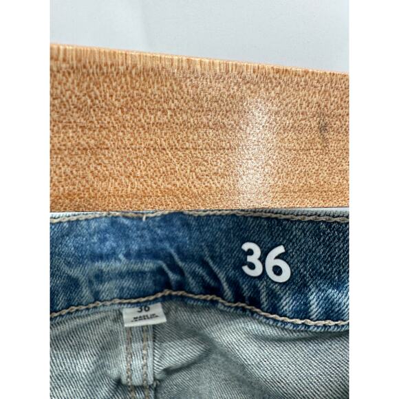 J.Crew Jeans Women 36 Blue Tinted Indigo Wash Slim Boyfriend Cotton Blend Denim - Picture 5 of 10